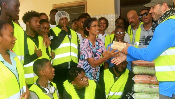 La fondation Action for Youth Leadership & Exchange Program en visite à SAPH Toupah.